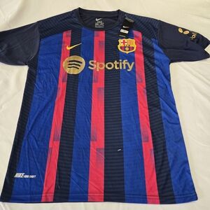 Nike Blue and Red Men's Jersey